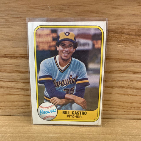 Bill Castro(1981) Fleer #517