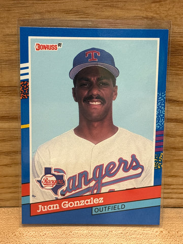 Juan Gonxalez(1991) Donruss #371