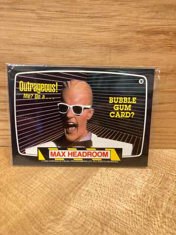 Outrageous Me on a Bubble Gum Card #10
