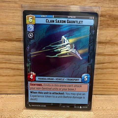 Clan Saxon Gauntlet(Foil)