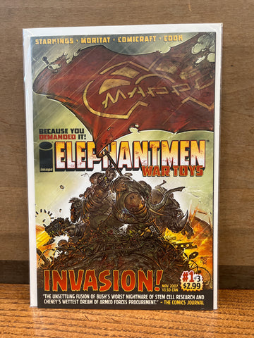 Elephantmen War Toys #1(of 3)