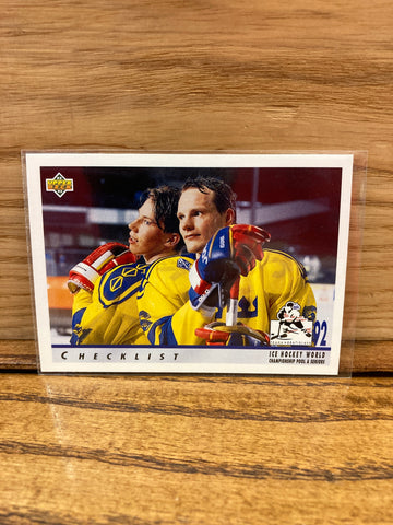 Checklist(1992/93)Upper Deck #369