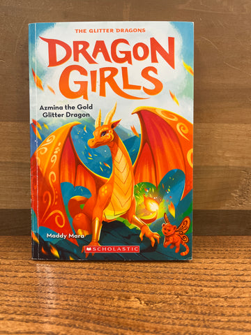 Dragon Girls Book 1: Azmina the Gold Glitter Dragon