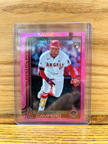 Gustavo Campero(2025) Topps #387 Pink