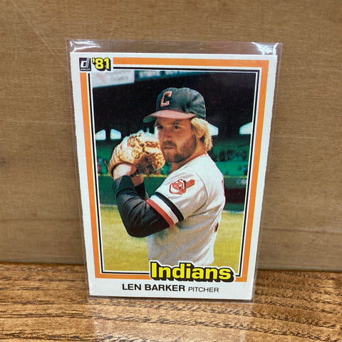 Len Barker(1981) Donruss #320