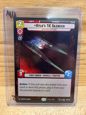 Kylo's TIE Silencer: Ruthlessly Efficient(Foil)