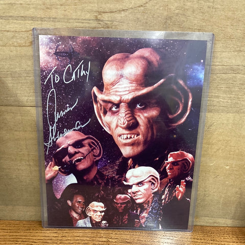 Armin Shimmerman(Quark) Signed 8x10