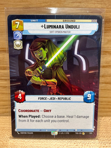 Luminara Unduli: Soft-Spoken Master(Hyperspace)