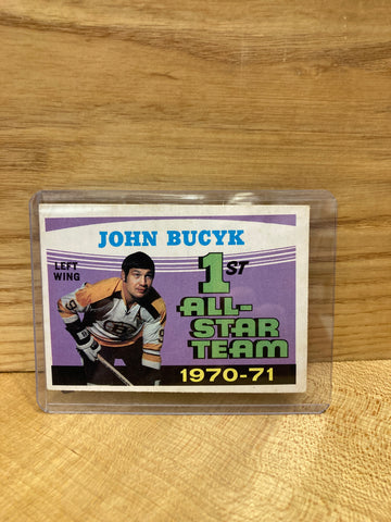 John Bucyk(1970) O Pee Chee #255