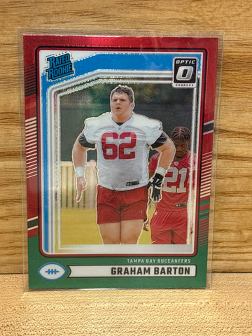 Graham Barton(2024) Donruss Optic #380