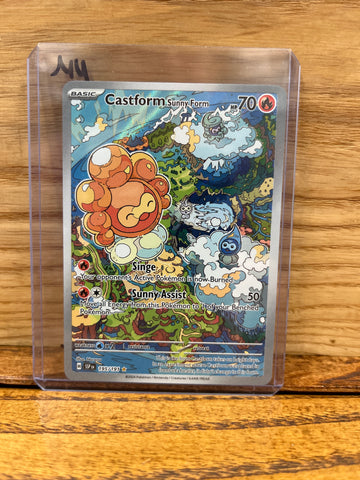 Castform Sunny Form(Illustration Rare)