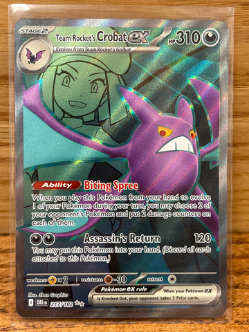 Team Rcoket's Crobat ex(Full Art)