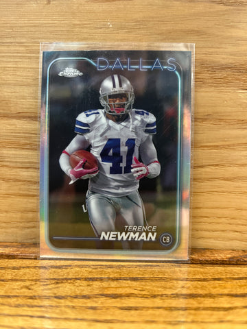 Terence Newman(2024) Topps Chrome #53 Refractor