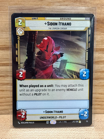 Sidon Ithano:The Crimson Corsair(Foil)