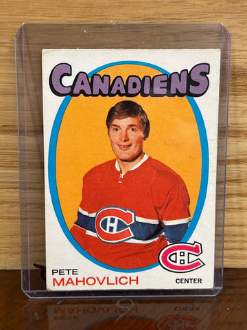 Pete Mahovlich(1971/72)OPeeChee #84