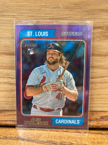 Alec Burleson(2023) Topps Heritage #171