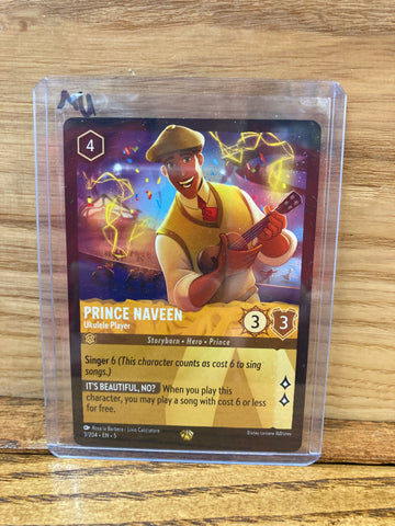 Prince Naveen:Ukelele Player