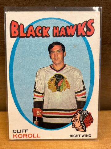 Cliff Koroll(1971)OPeeChee #209