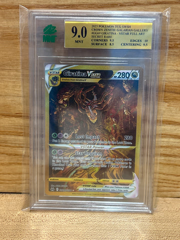 Giratina Vstar(Gold) Graded(MNT 9.0)