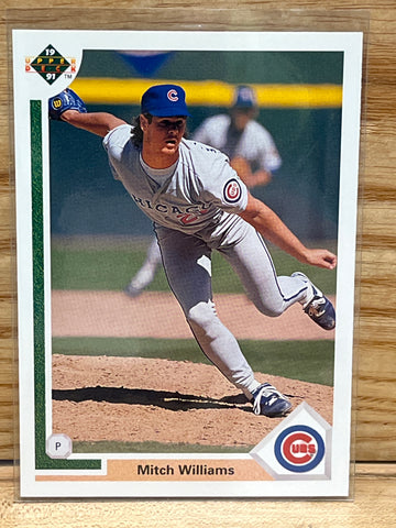 Mitch Williams(1991) Upper Deck #173