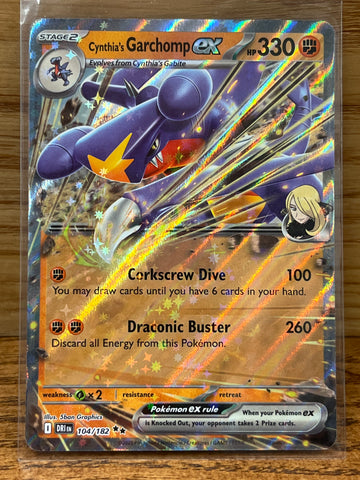 Cynthia's Garchomp ex