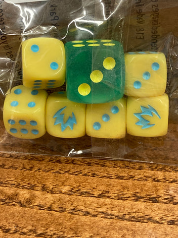 Lost Thunder ETB Damage Dice Set