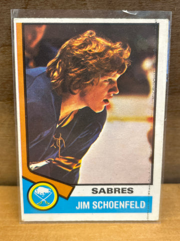 Jim Schoenfeld(1974/75) OPeeChee #121