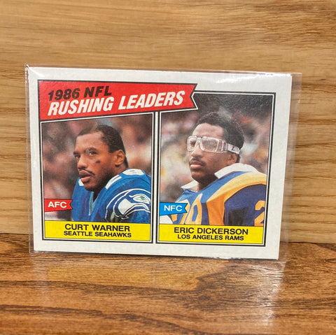 Curt Warner/Eric Dickerson(1987)Topps #229