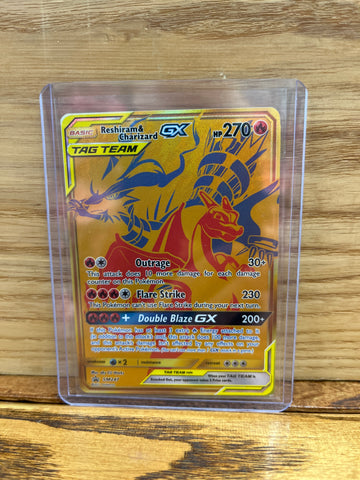 Reshiram & Charizard GX(Gold)