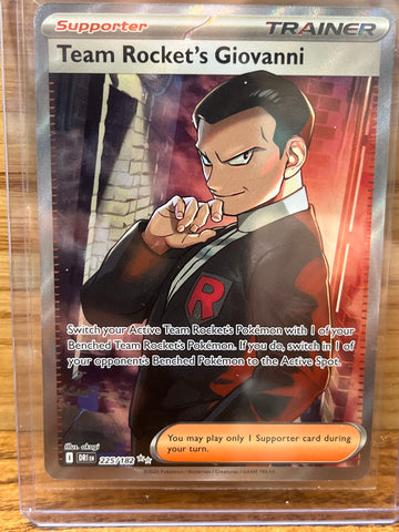 Team Rcoket's Giovanni(Full Art)