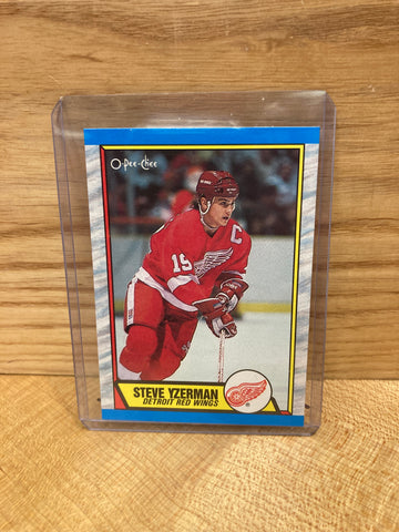 Steve Yzerman(1989) O-Pee-Chee #83
