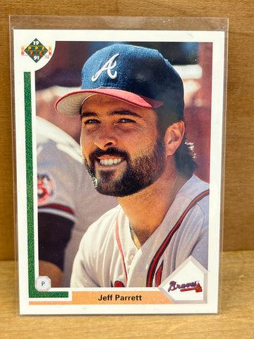 Jeff Parrett(1991)Upper Deck #417