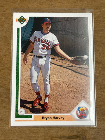 Bryan Harvey(1991) Upper Deck #592
