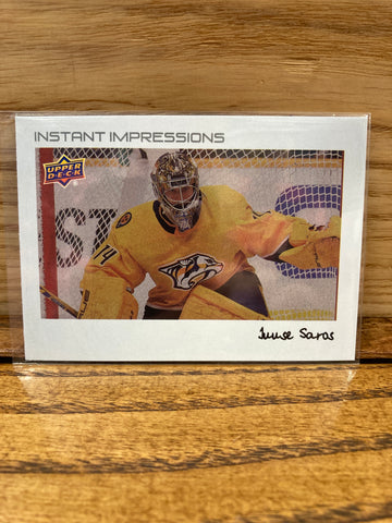 Juuse Saros(2022/23) Upper Deck S2 #PZ-38
