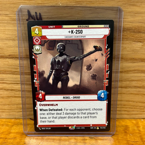 K-2S0: Cassian's Counterpart