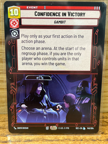 Confidence in Victory