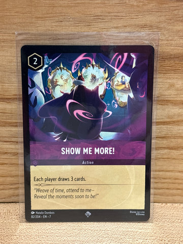 Show Me More