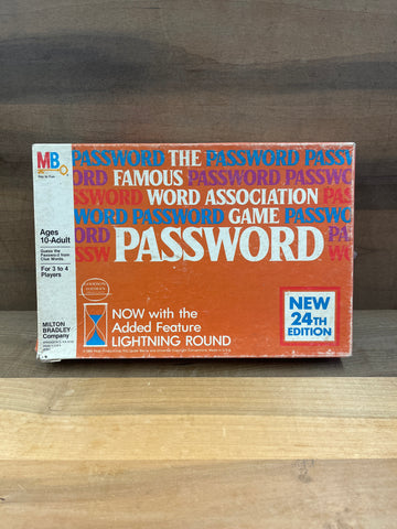 Password 24th Edition