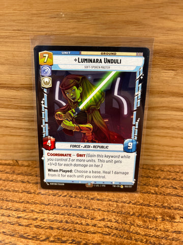 Luminara Unduli: Soft-Spoken Master