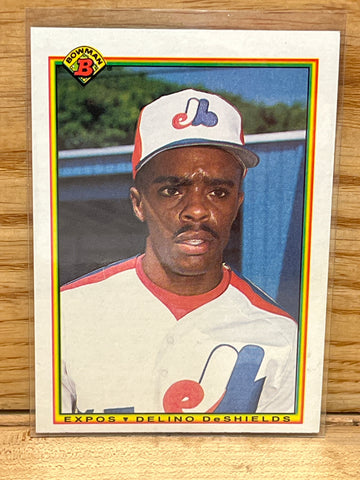 Delino DeShields(1990)Bowman #119