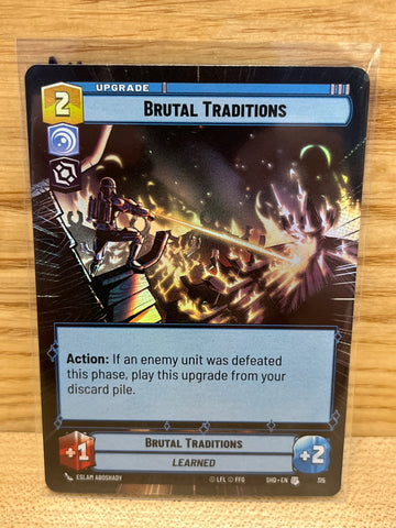 Brutal Traditions(Hyperspace)(Foil)