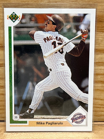 Mike Pagliarulo (1991) Upper Deck #206