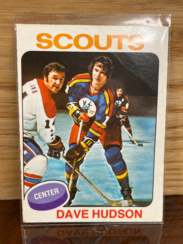 Dave Hudson(1975) O Pee Chee #122