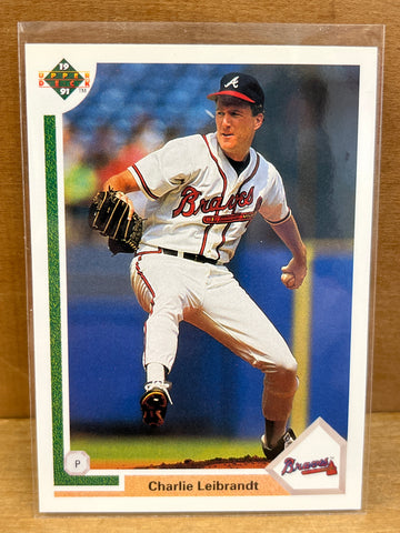 Charlie Leibrandt(1991)Upper Deck #460