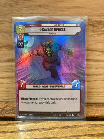 Savage Opress: Monster(Hyperspace)(Foil)