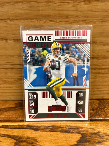 Jordan Love(2024)Panini Contenders #37 Red