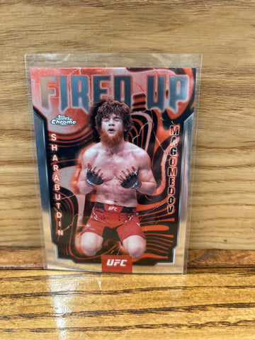 Sharabutdin Magomedov(2025) Topps Chrome #FUP-14