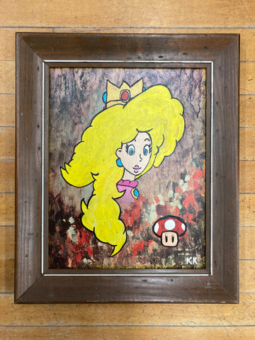 Princess Peach Painting