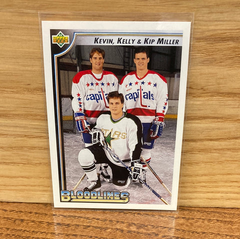 Kevin, Kelly & Kip Miller(1993) UD Bloodlines #35