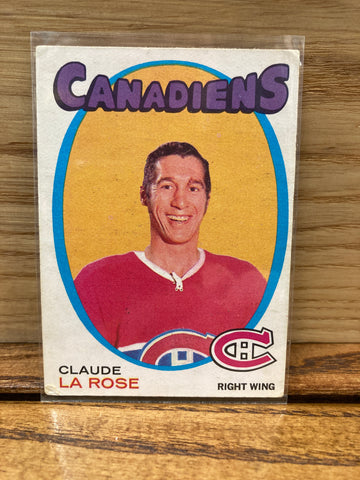 Claude La Rose(1971/72)OPeeChee #146